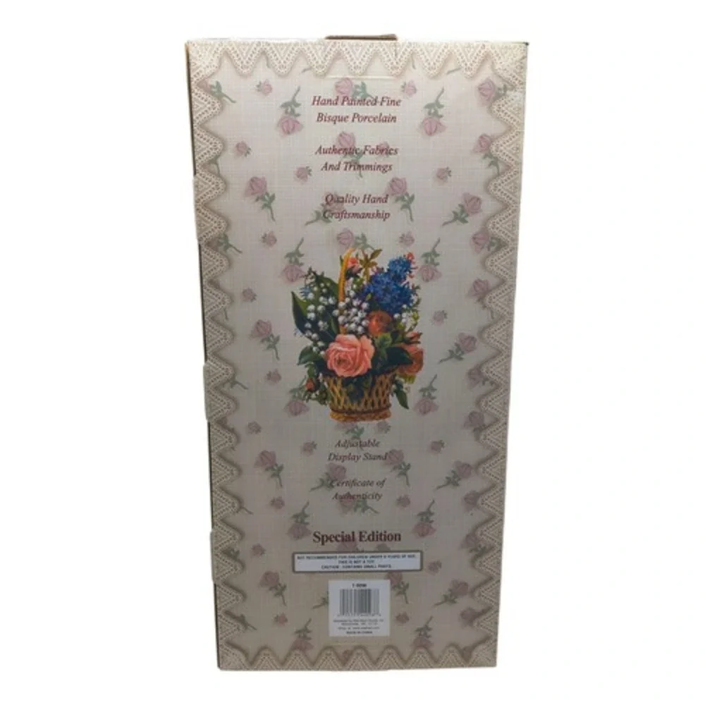 Adorable Memories Bisque Porcelain Doll Holiday 18